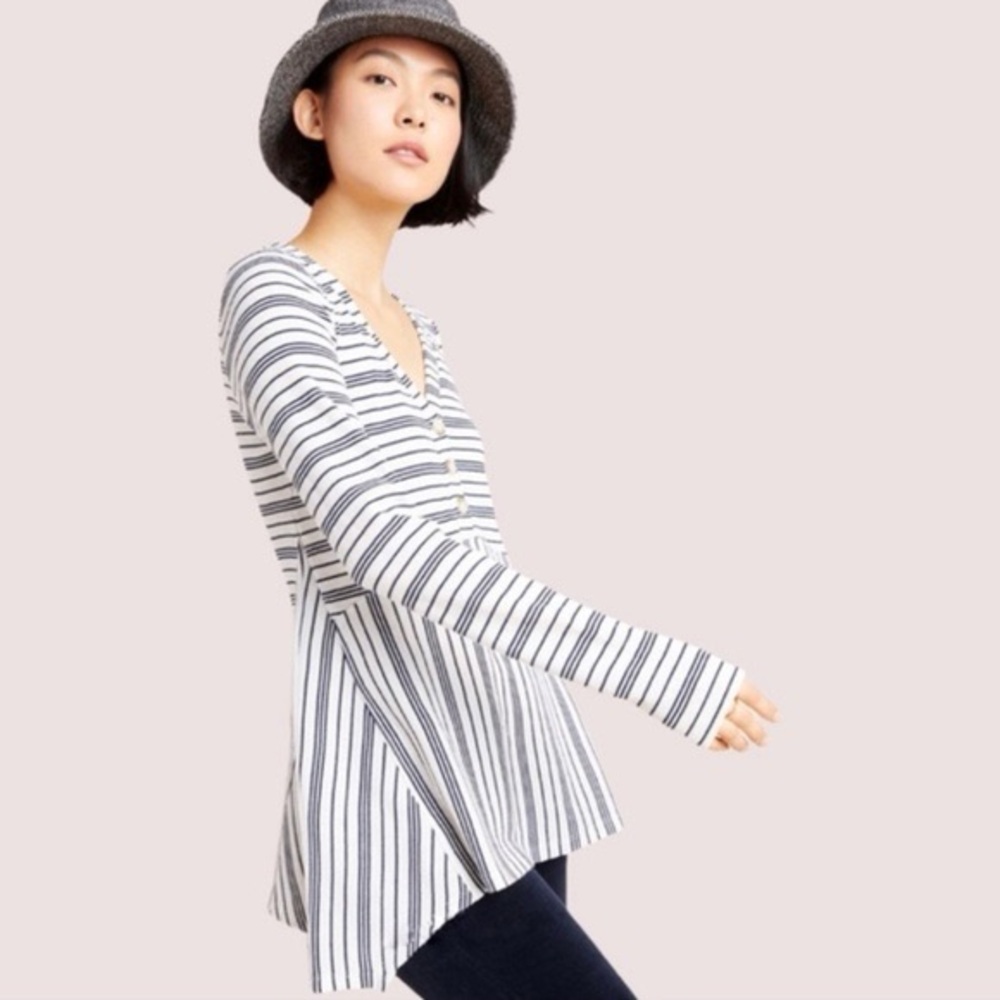 Maeve Anthropologie ⚜️ Eliza Henley Babydoll Tunic